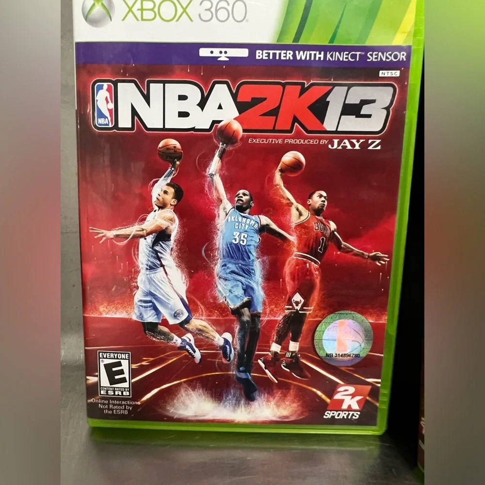 Lot of 3 Microsoft XBOX NBA 2K13, 2K15 & 2K16 - EUC